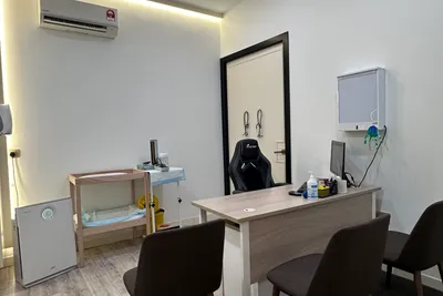 A quiet consult room at Remedine Clinic